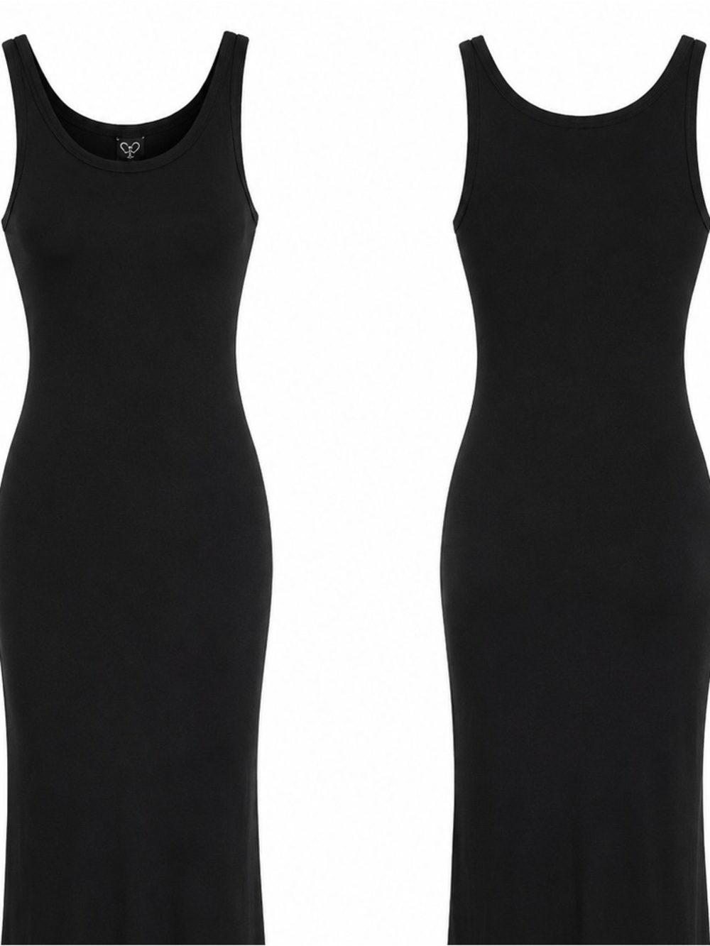 Windsor Black Tank Midi Dress